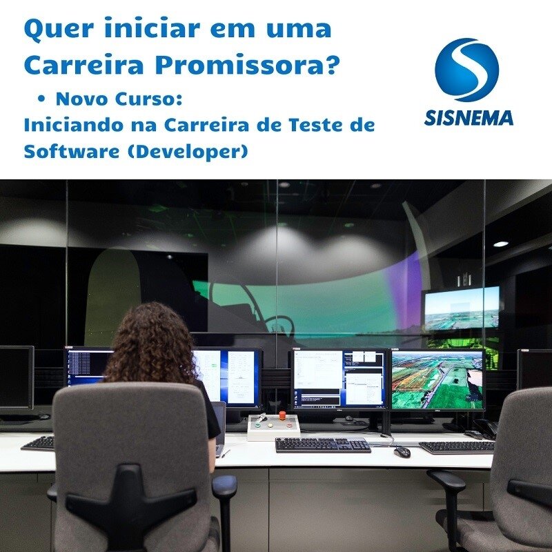 Novo Curso Iniciando Na Carreira De Teste De Software Developer